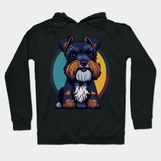 Miniature Schnauzer Portrait Hoodie